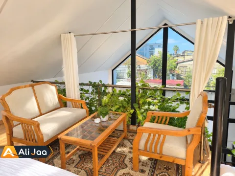 ویلا دوبلکس با نمای شیشه ای در رامسر — عکس ۱۰