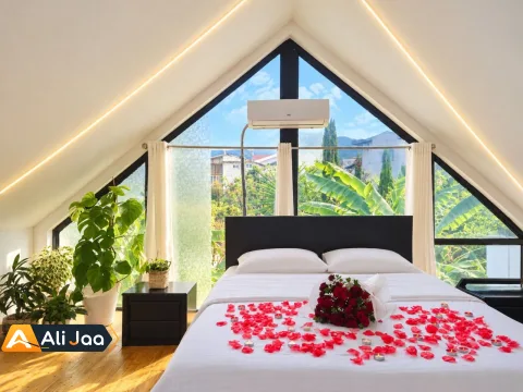 ویلا دوبلکس با نمای شیشه ای در رامسر — عکس ۱۶
